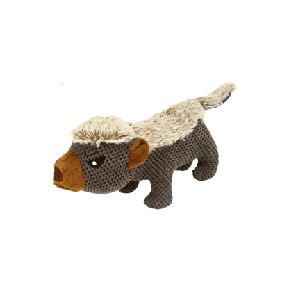 Honey Badger - Plush Toy with Squeaker